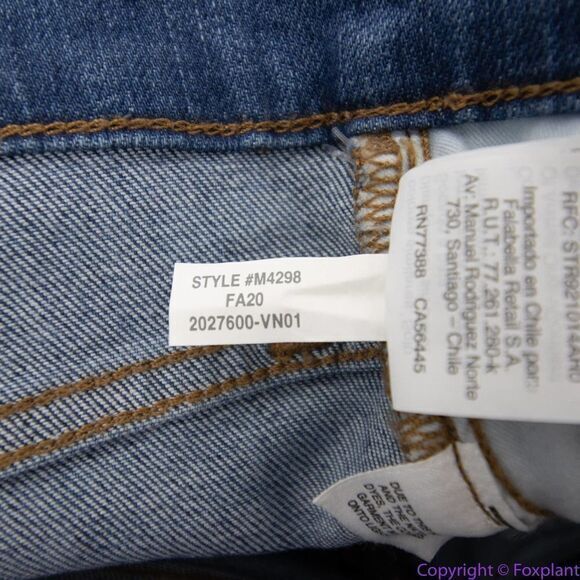 NEW Madewell Wilcrest Wash Distressed mid rise‎ Skinny Jeans, 25 - Picture 15 of 16